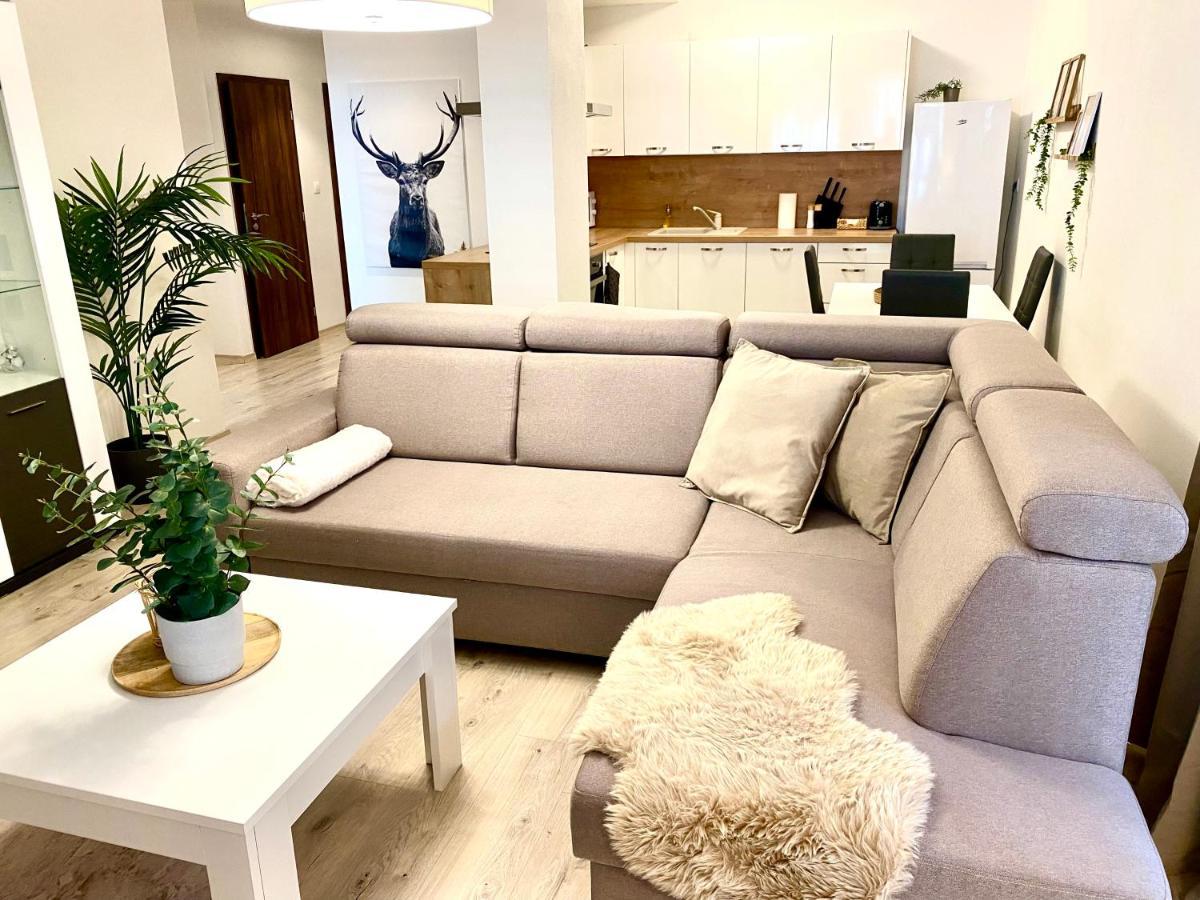 The Elite Suite Downtown A/C & Garage Parking Bratislava Luaran gambar